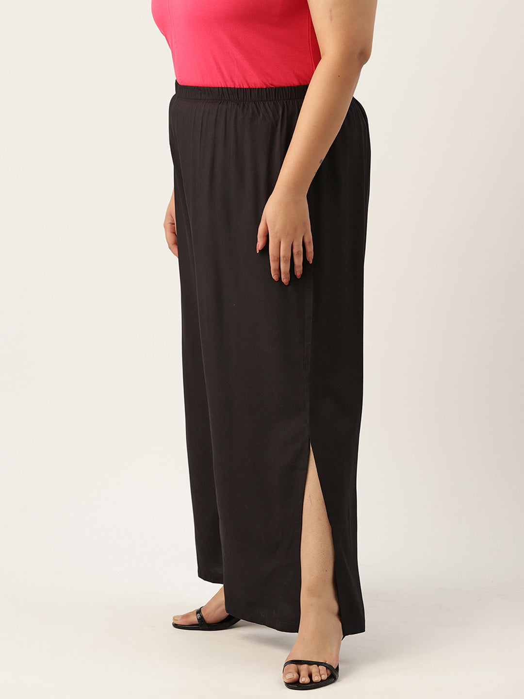 Voguish Plus Size Women’s Western Wear Trouser