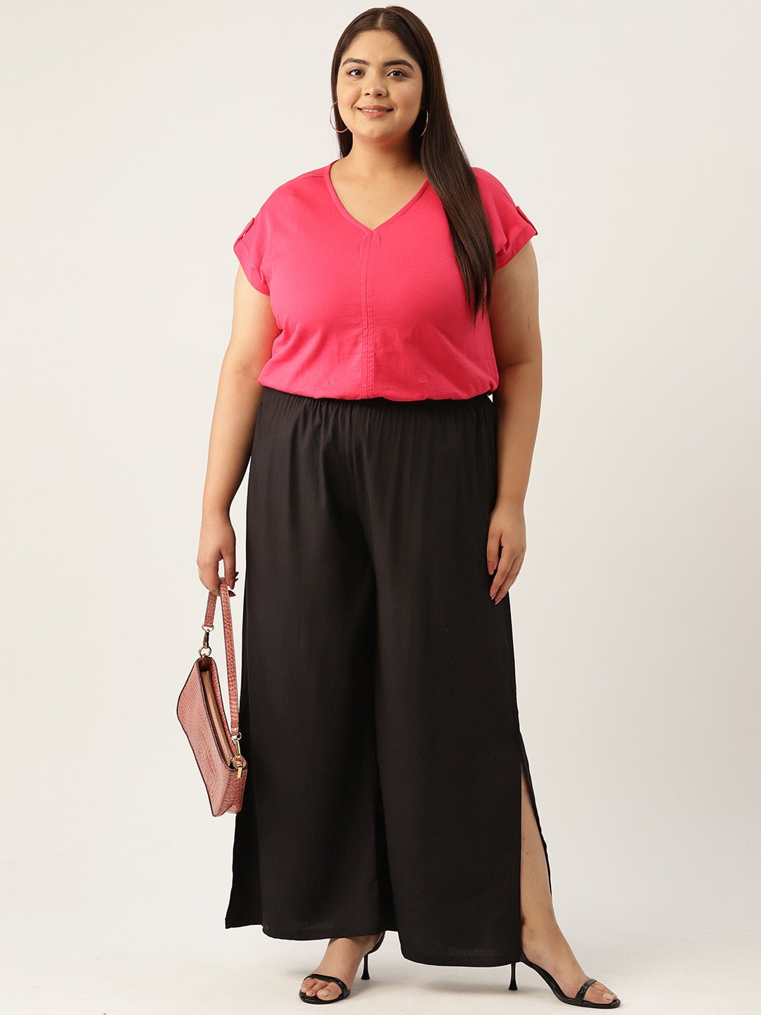Voguish Plus Size Women’s Western Wear Trouser