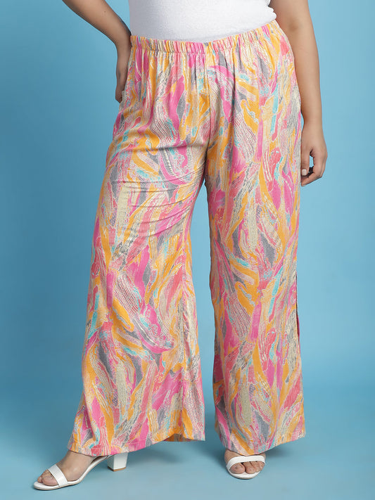 Voguish Plus Size Women’s Western Wear Trouser