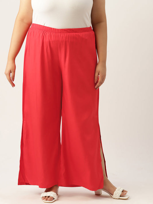 Voguish Plus Size Women’s Western Wear Trouser