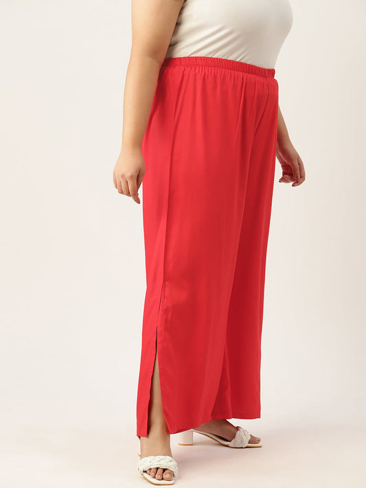 Voguish Plus Size Women’s Western Wear Trouser