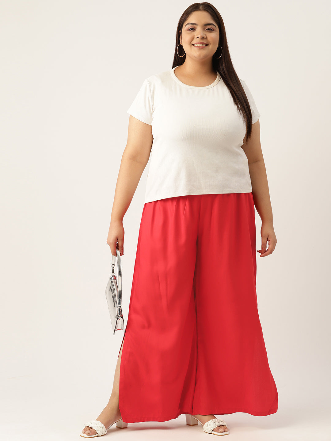 Voguish Plus Size Women’s Western Wear Trouser