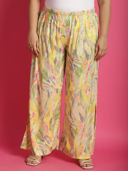 Voguish Plus Size Women’s Western Wear Trouser
