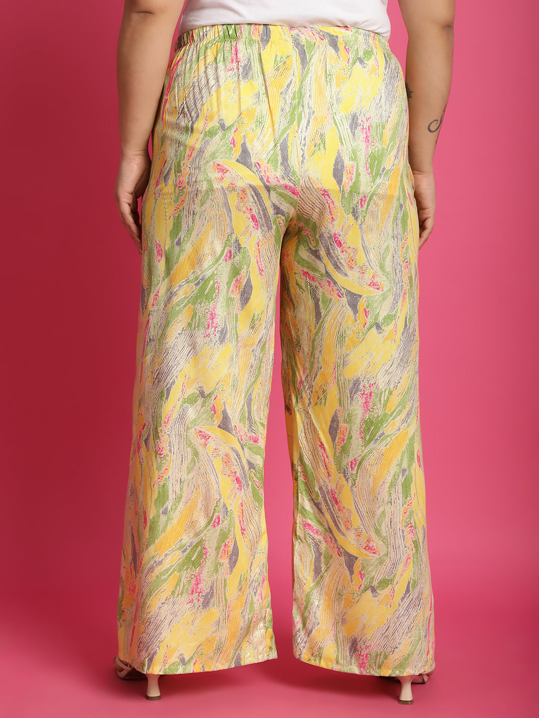Voguish Plus Size Women’s Western Wear Trouser