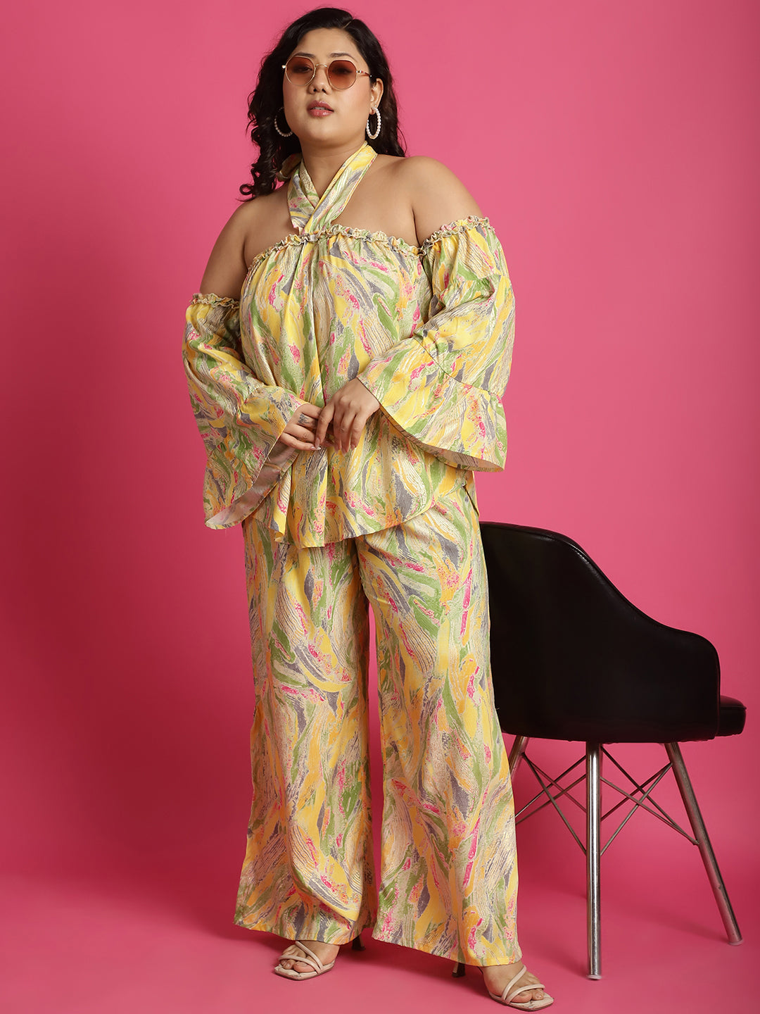 Voguish Plus Size Women’s Western Wear Trouser