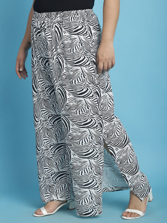 Voguish Plus Size Women’s Western Wear Trouser