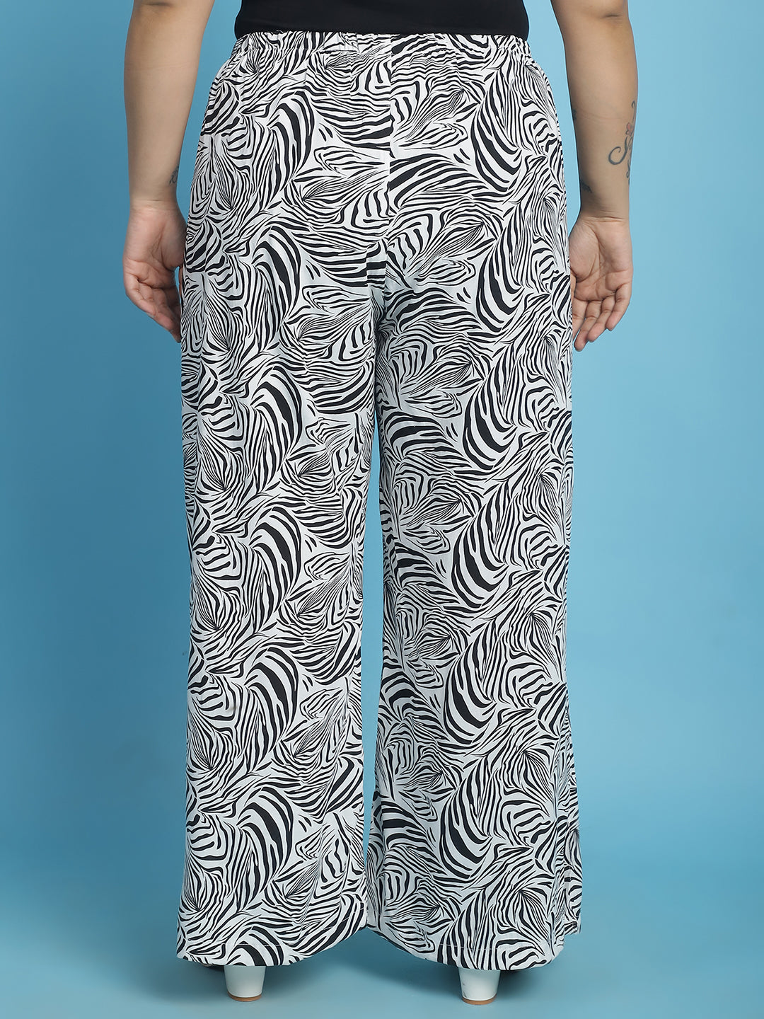 Voguish Plus Size Women’s Western Wear Trouser