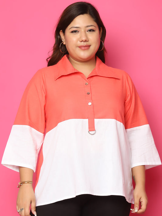 Trendy Plus Size Women Casual Top