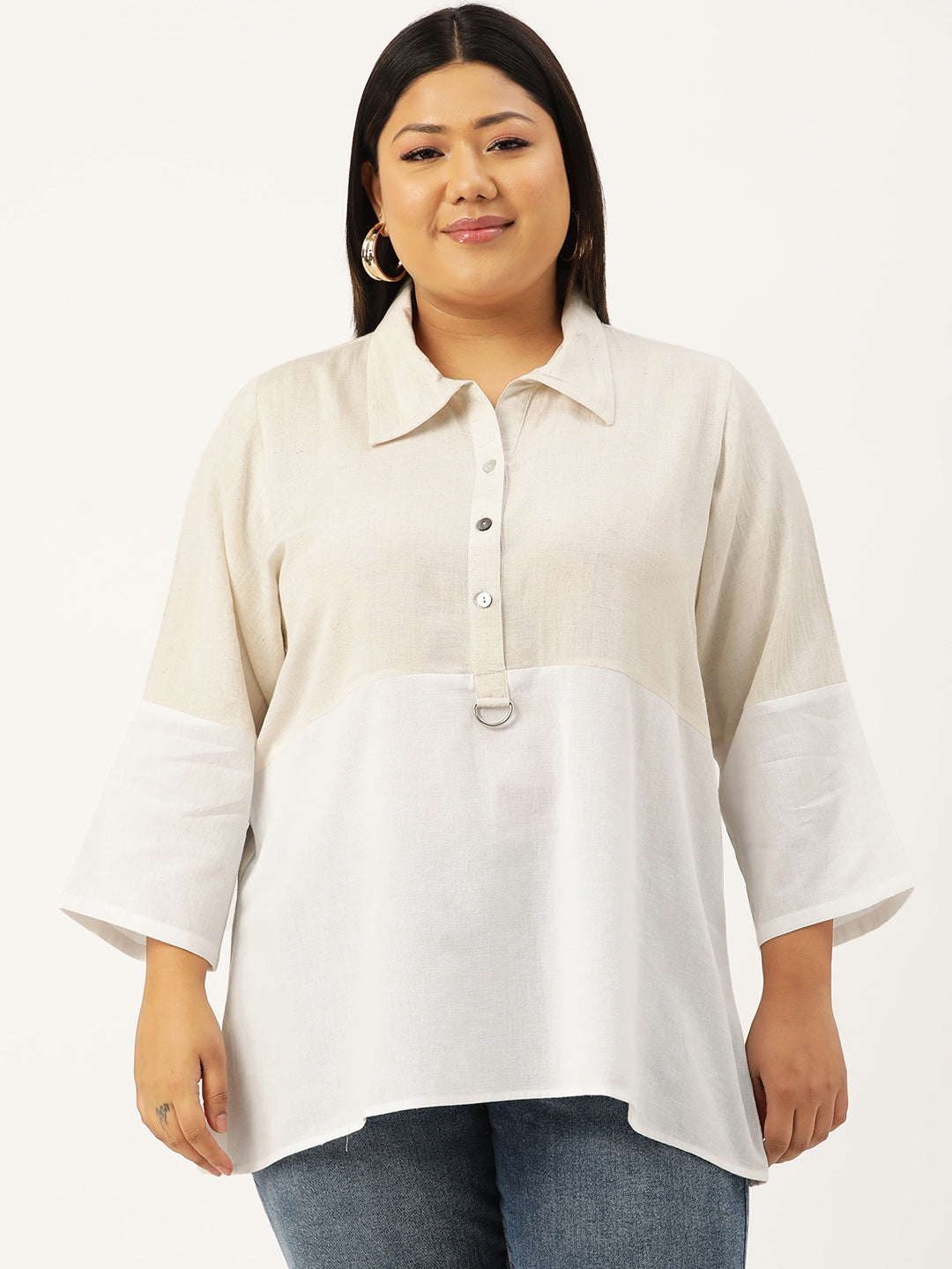 Trendy Plus Size Women Casual Top
