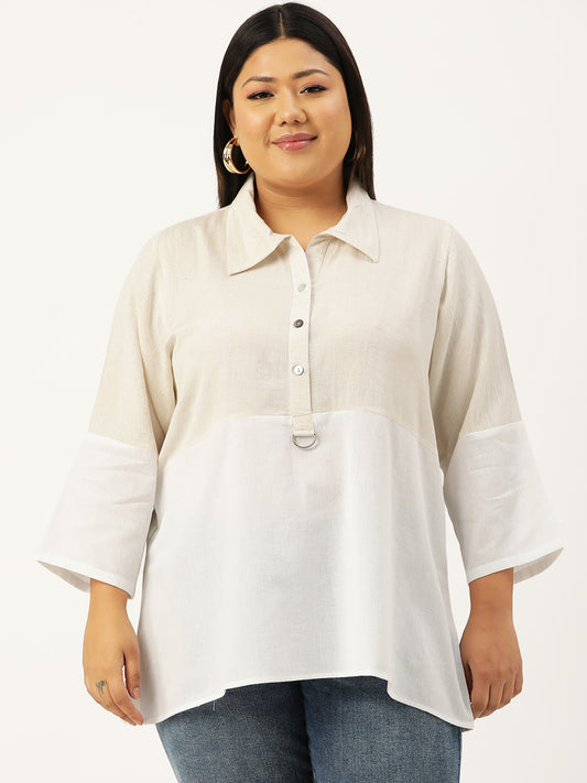 Trendy Plus Size Women Casual Top