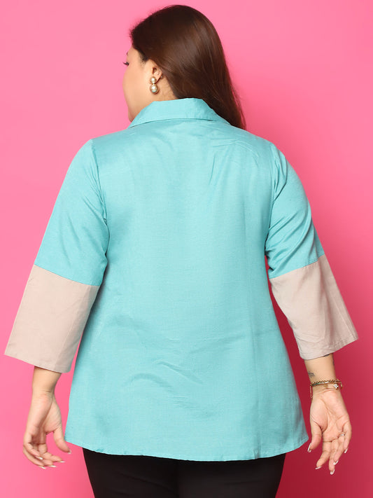 Trendy Plus Size Women Casual Top