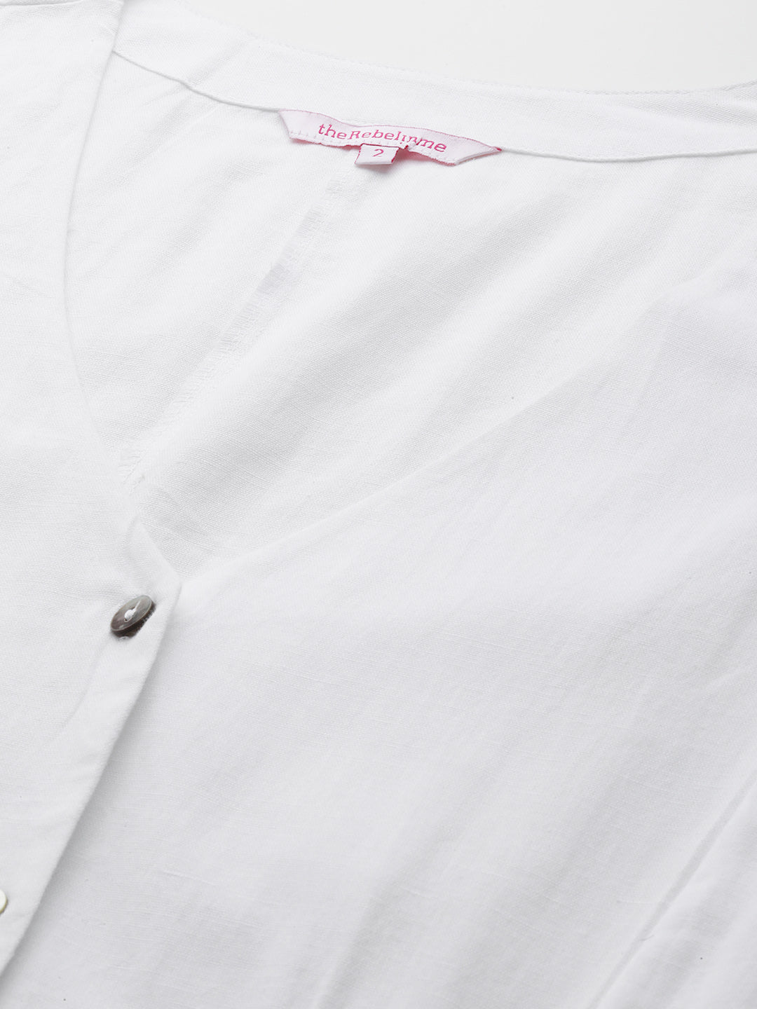 Plus Size V-Neck Slim-Fit Pure Linen Waistcoat