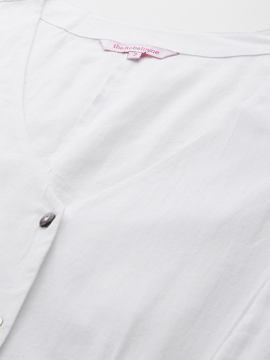 Plus Size V-Neck Slim-Fit Pure Linen Waistcoat