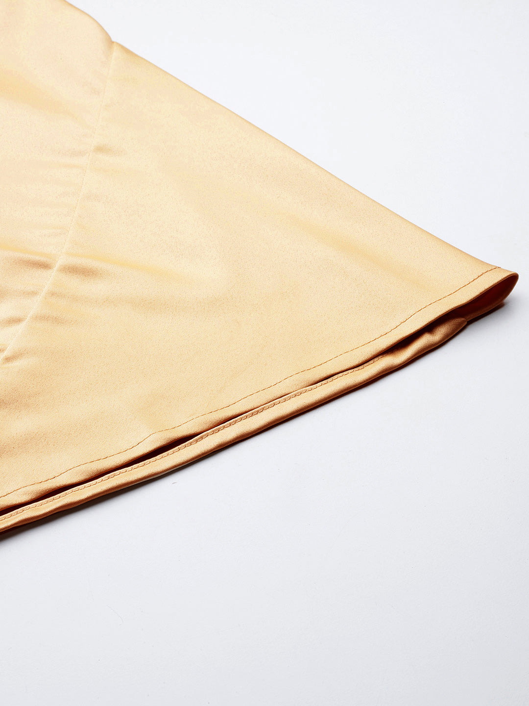 Women Plus Size Solid Straight Satin Maxi Skirt