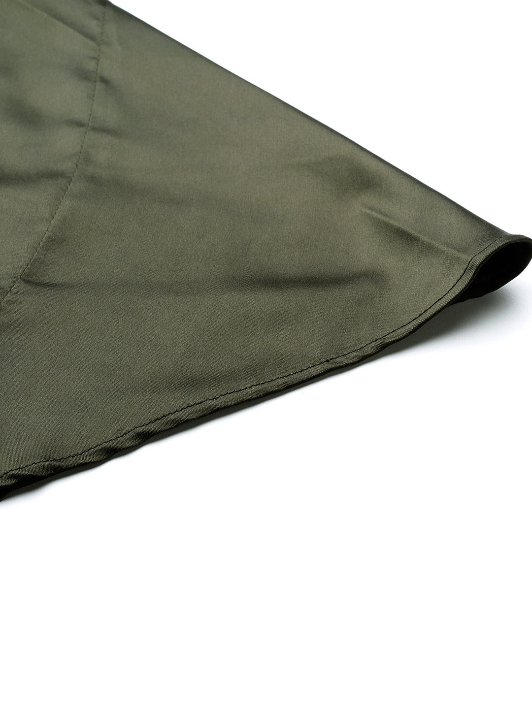 Women Plus Size Solid Straight Satin Maxi Skirt