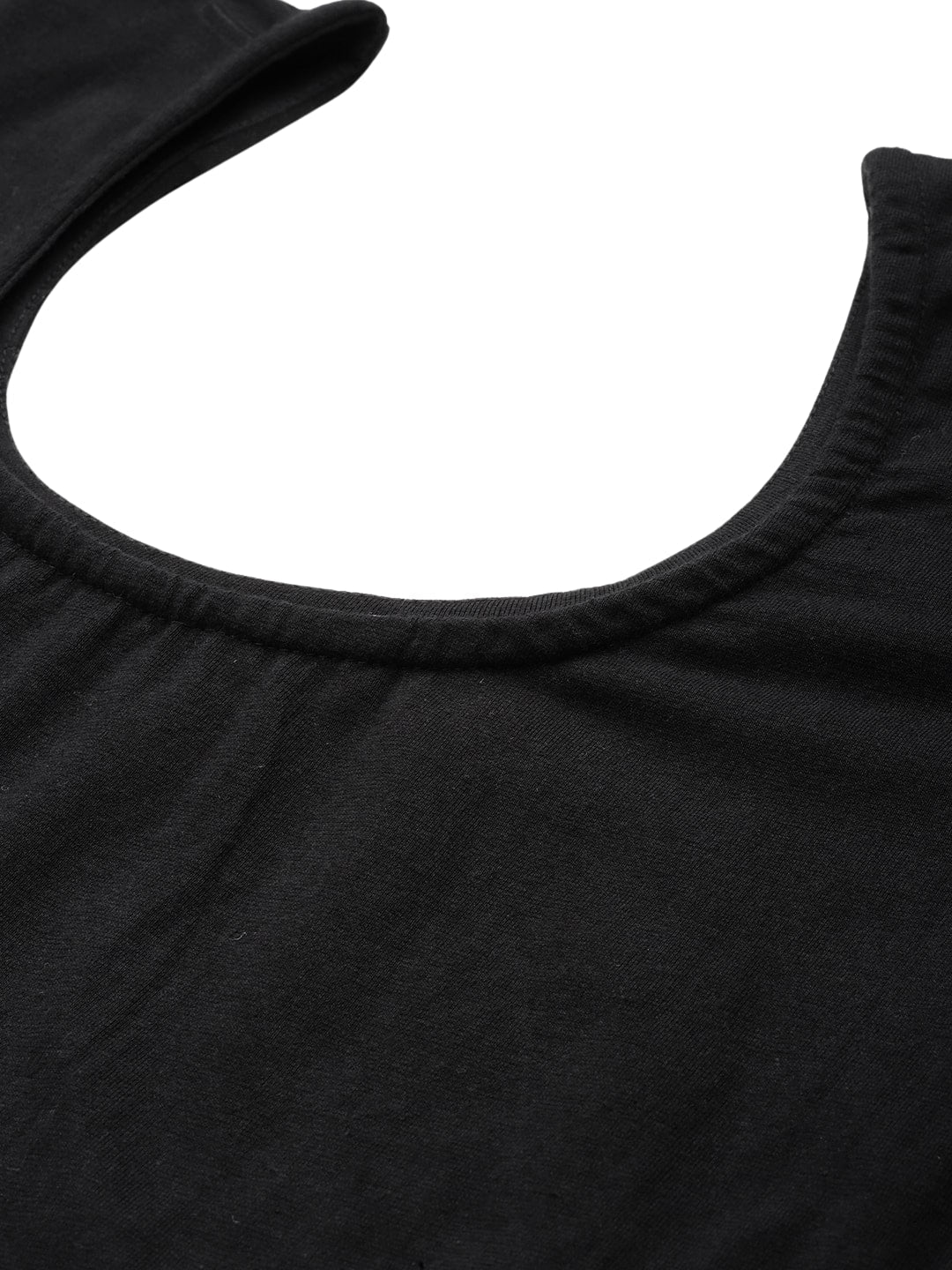 Plus Size Cotton Knitted Crop Top