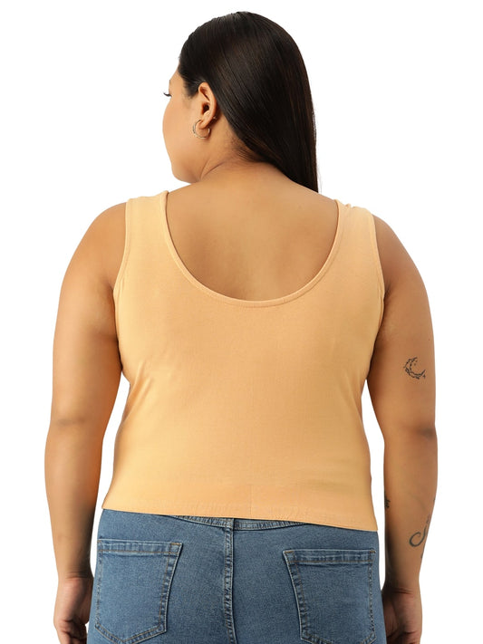 Plus Size Cropped Top