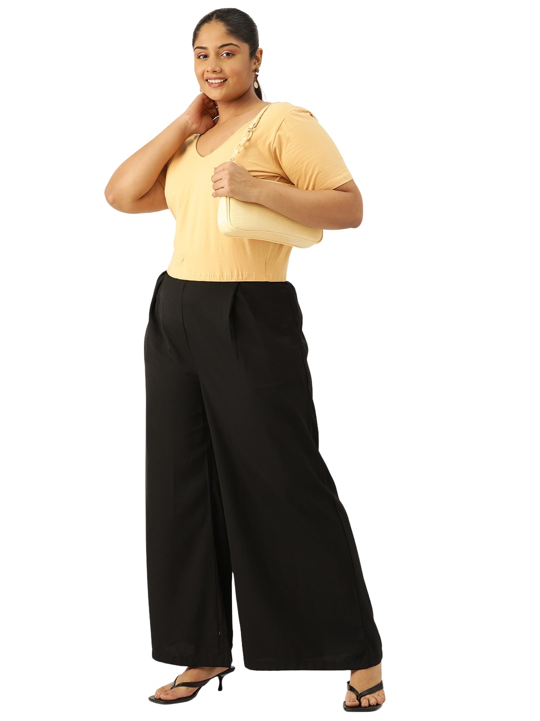 Plus Size Cropped Top