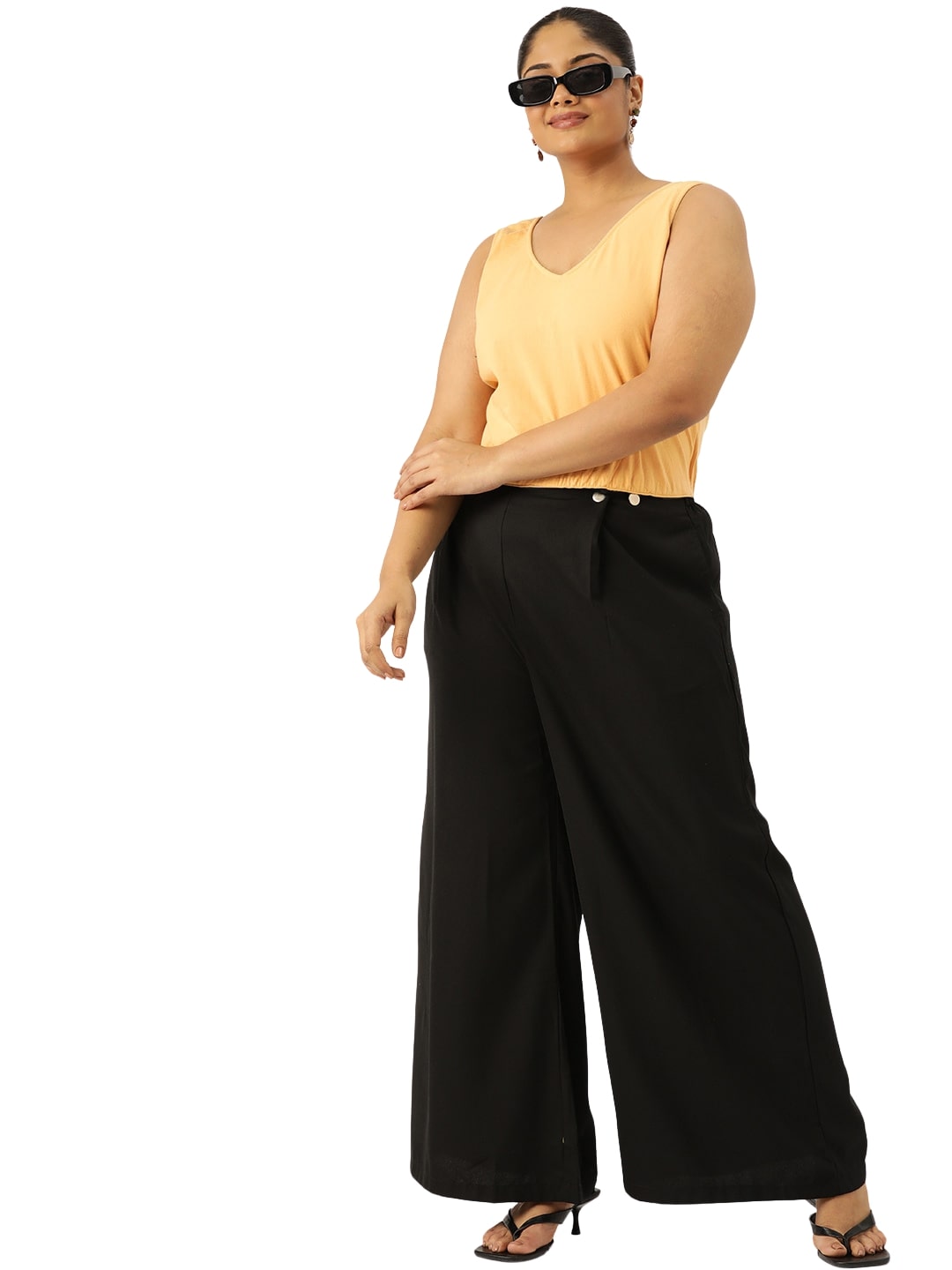 Plus Size Cropped Top