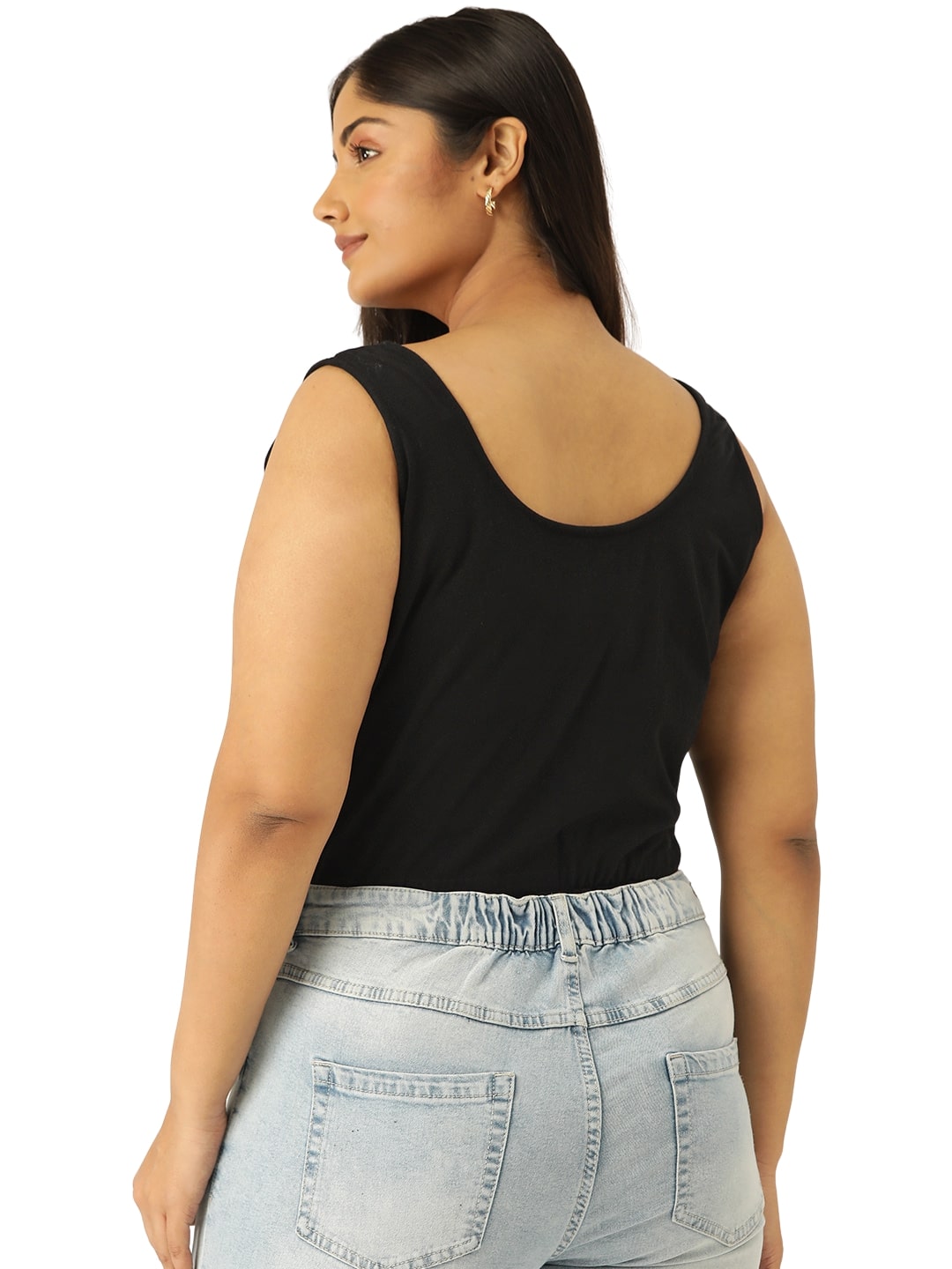 Plus Size Cropped Top