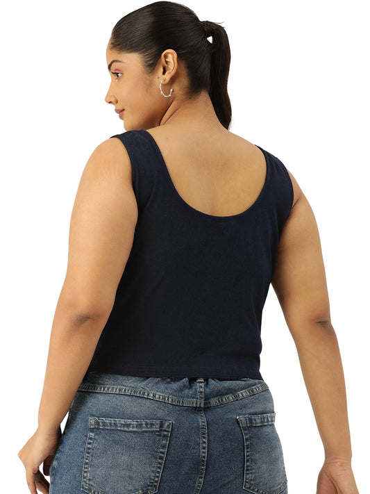 Plus Size Cropped Top
