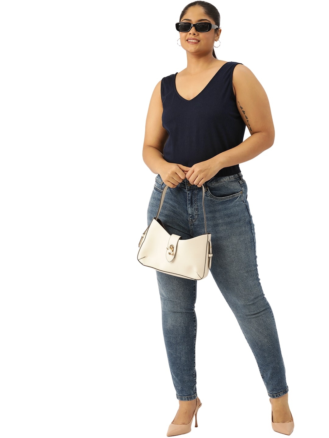 Plus Size Cropped Top
