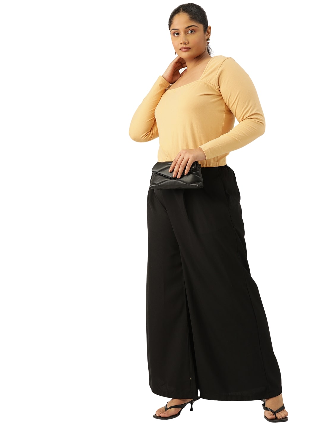 Plus Size Cropped Top