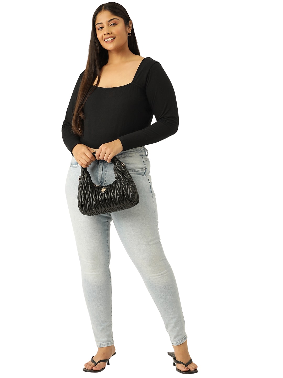Plus Size Cropped Top