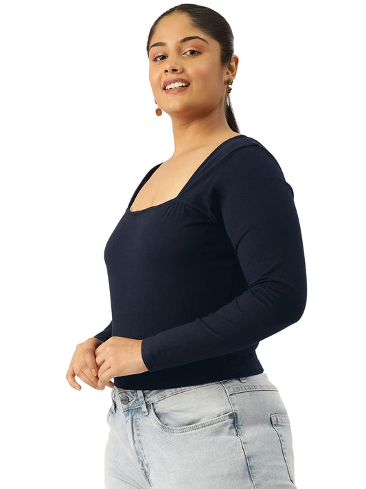 Plus Size Cropped Top