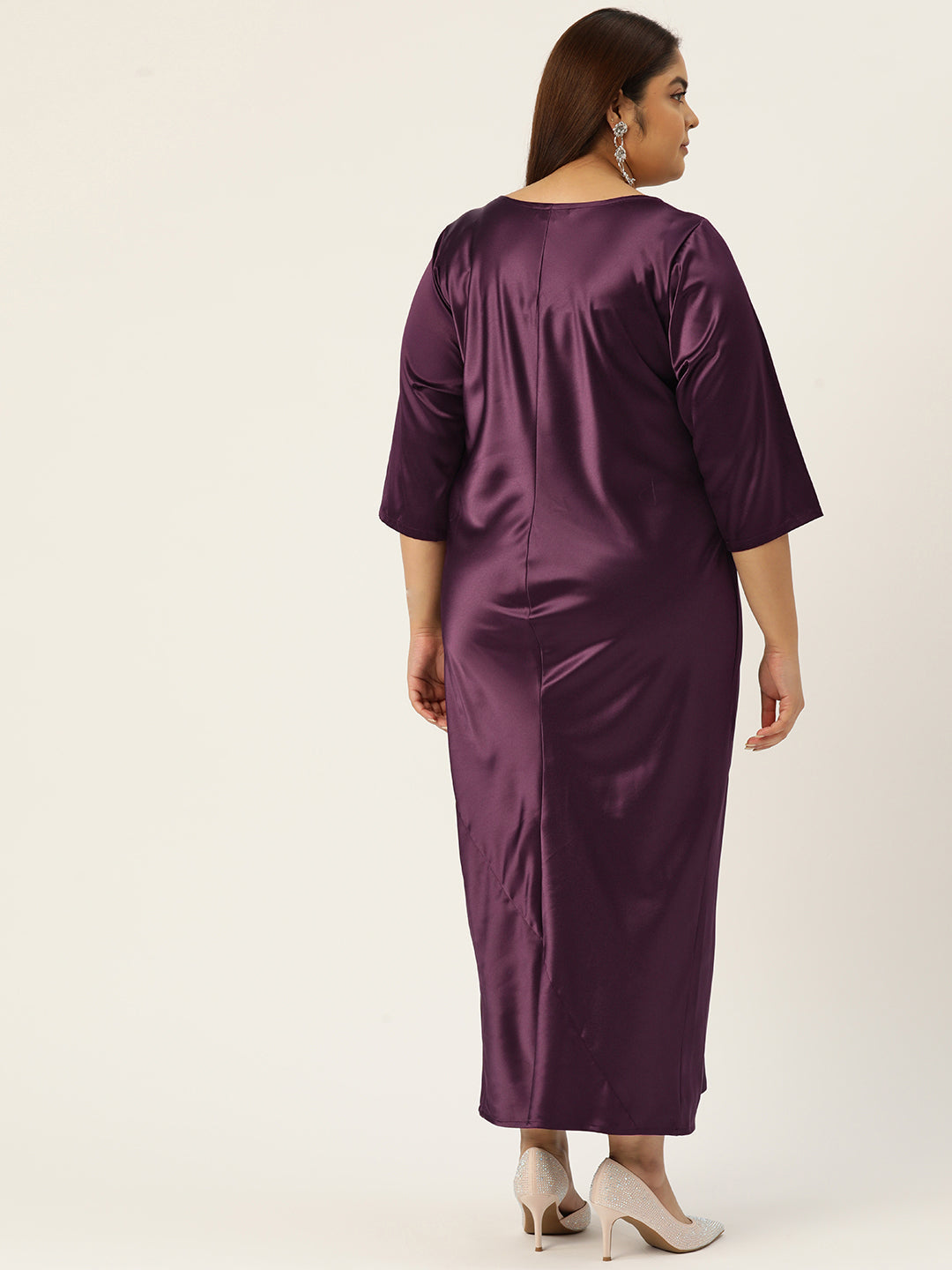 Modern Trendy Plus Size Women’s Dress