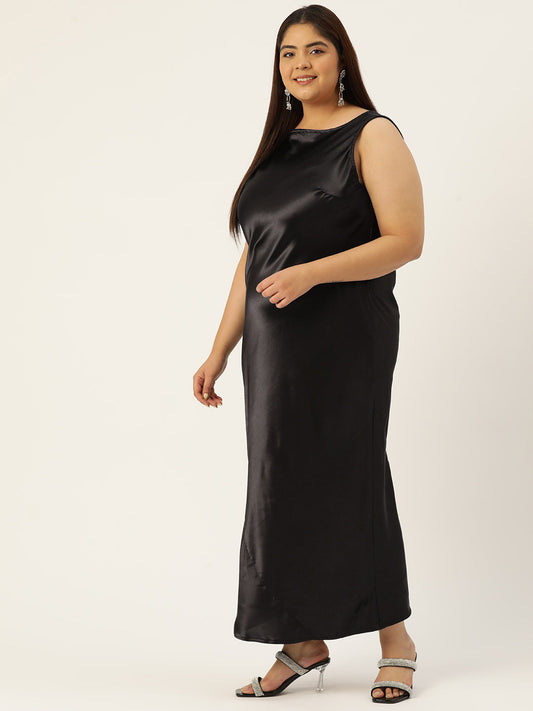 Modern Trendy Plus Size Women’s Dress
