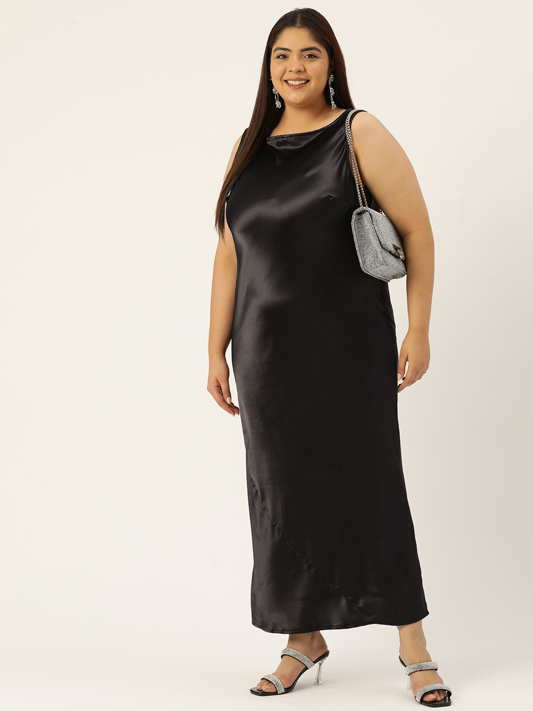Modern Trendy Plus Size Women’s Dress