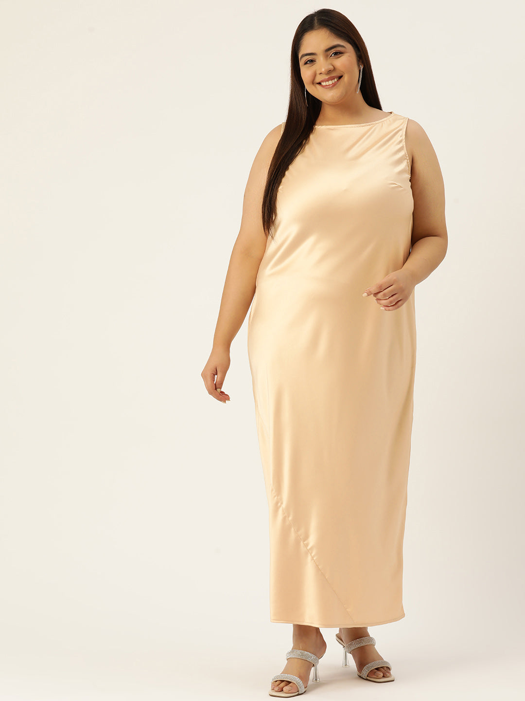 Modern Trendy Plus Size Women’s Dress
