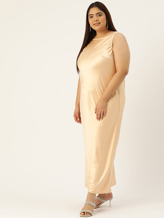 Modern Trendy Plus Size Women’s Dress