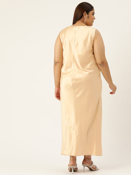 Modern Trendy Plus Size Women’s Dress