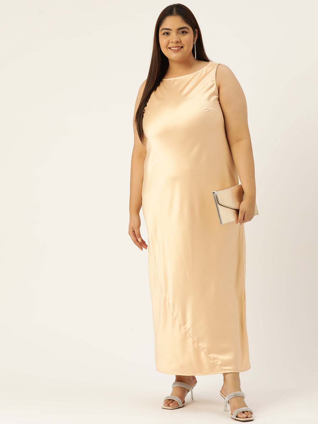 Modern Trendy Plus Size Women’s Dress