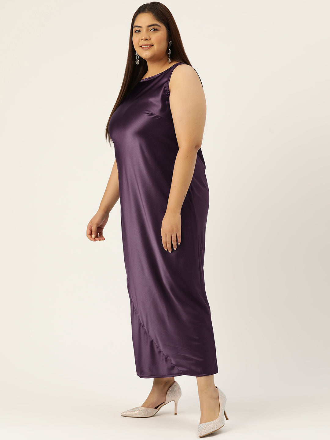 Modern Trendy Plus Size Women’s Dress