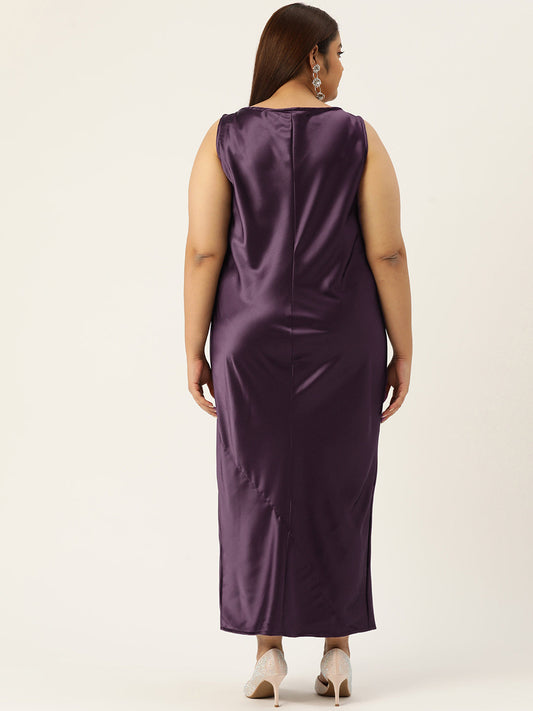 Modern Trendy Plus Size Women’s Dress