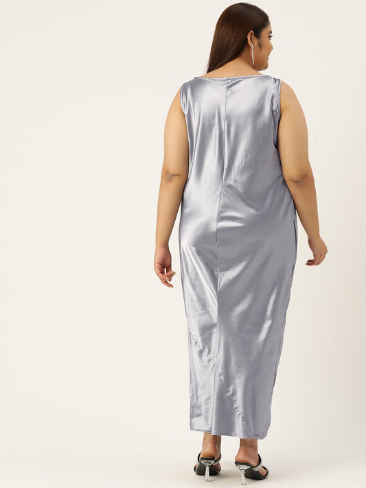 Modern Trendy Plus Size Women’s Dress