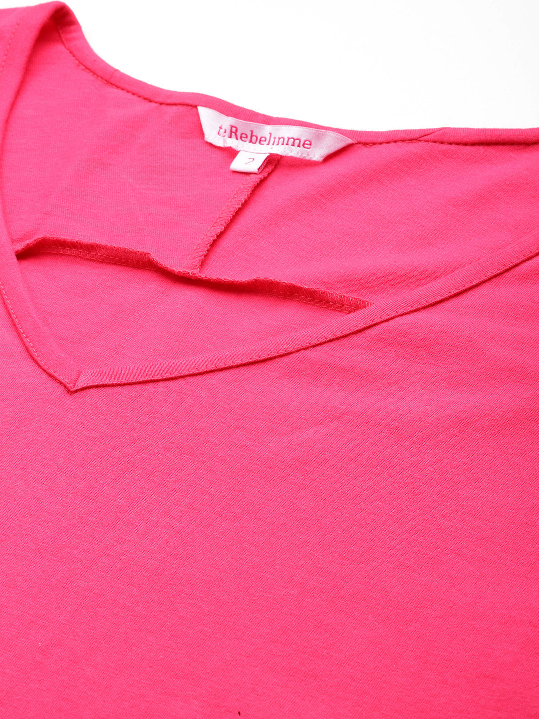 Plus Size Cotton Knitted Longline Top