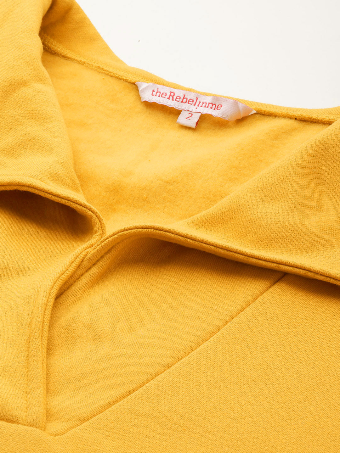 Plus Size Spread Collar Winter Top