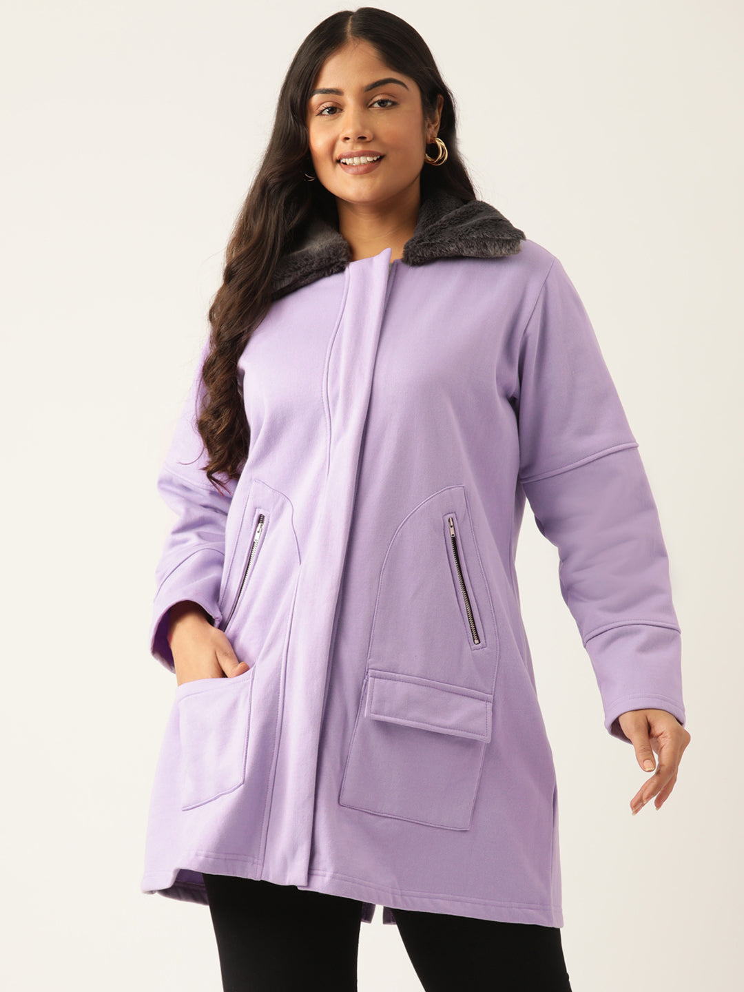 theRebelinme Women Longline Open Front Jacket