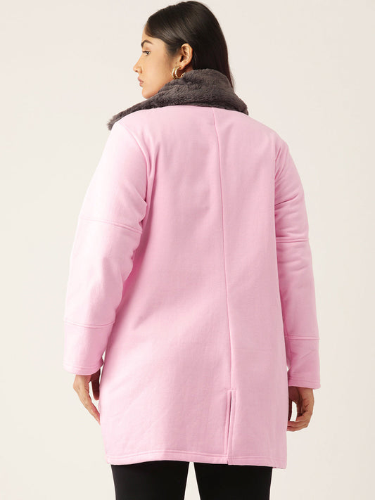 theRebelinme Women Longline Open Front Jacket