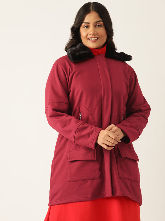 theRebelinme Women Longline Open Front Jacket