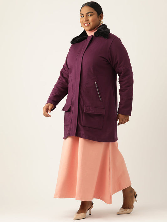 theRebelinme Women Longline Open Front Jacket