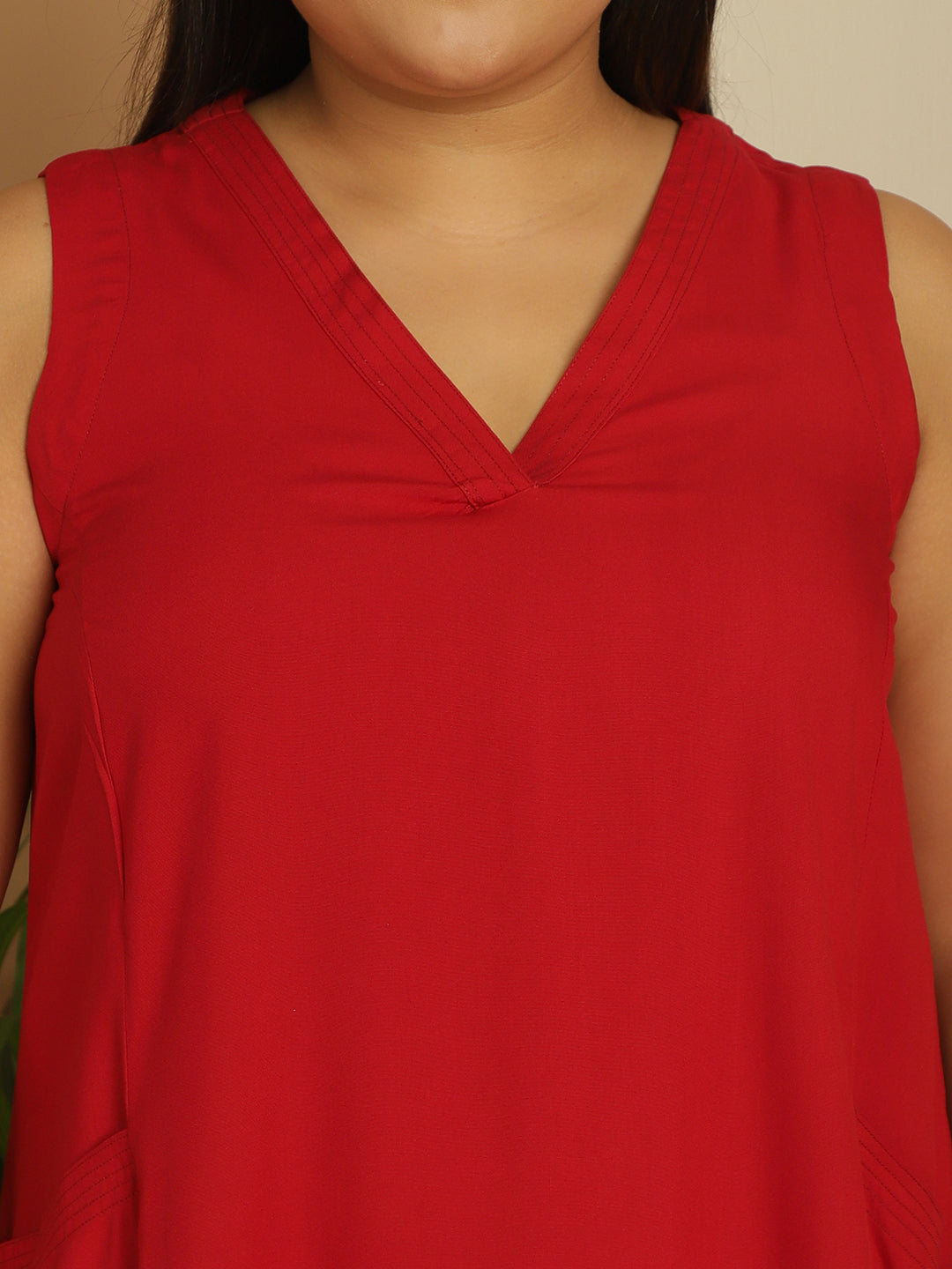 Plus Size A-Line Dress