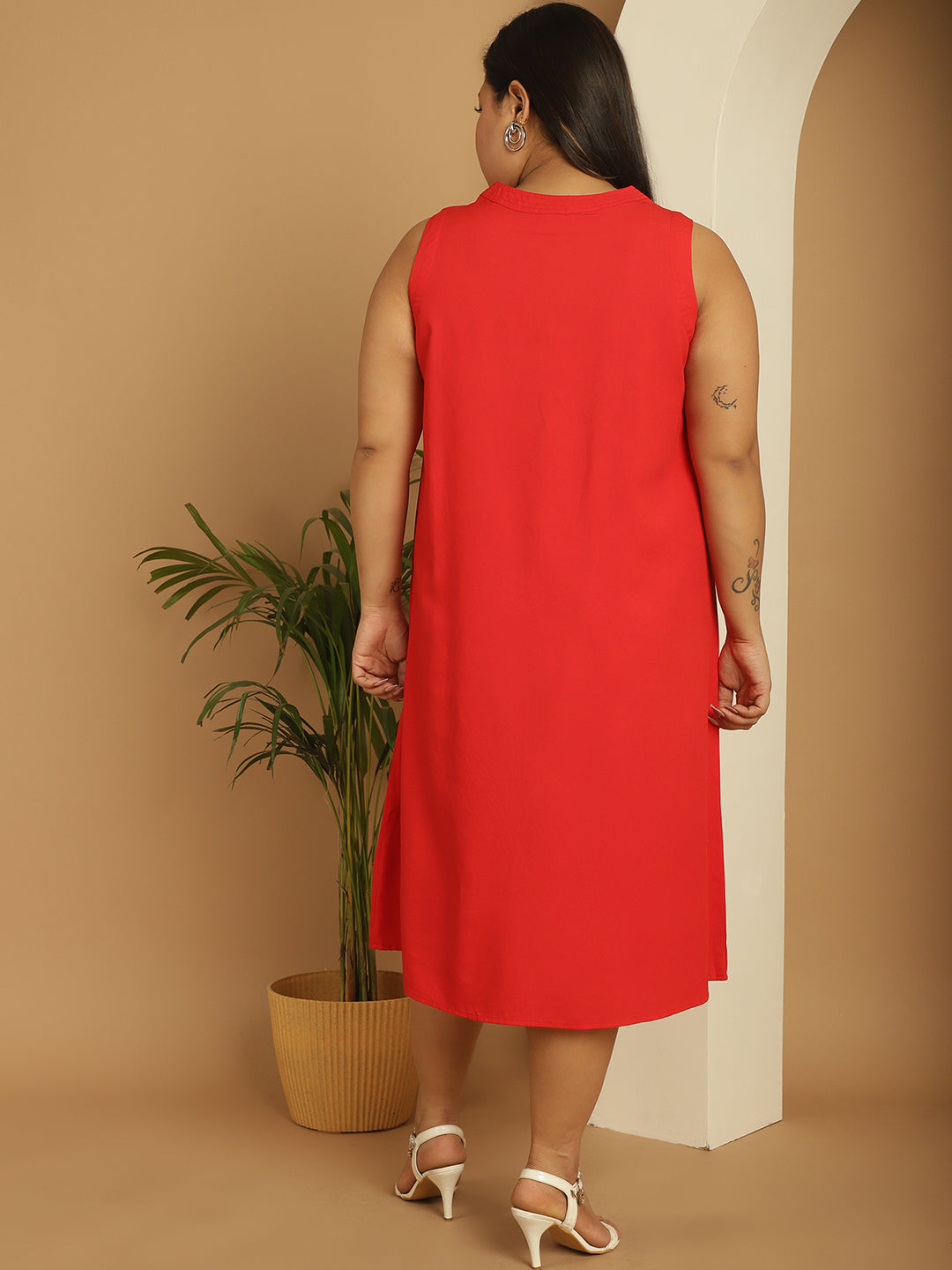 Plus Size A-Line Dress