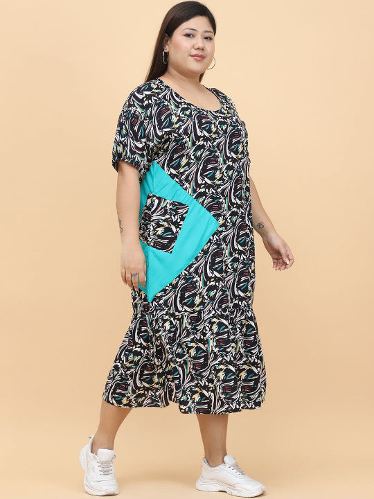 Bold & Stylish Plus Size Women’s Dress