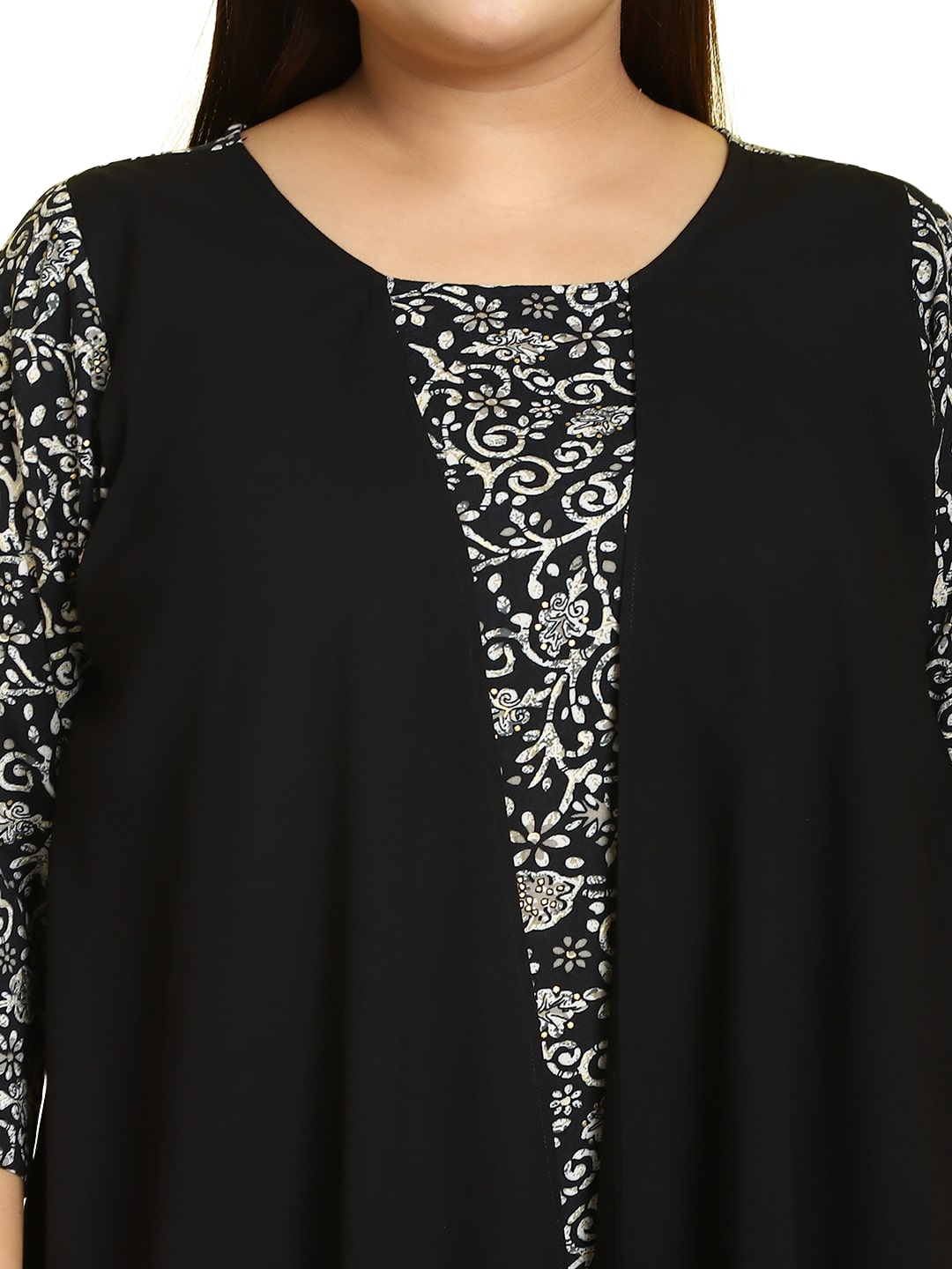 Plus Size Layered Dress