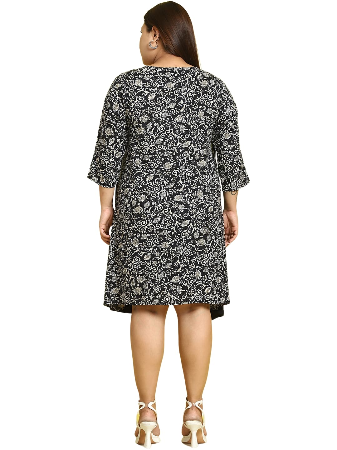 Plus Size Layered Dress